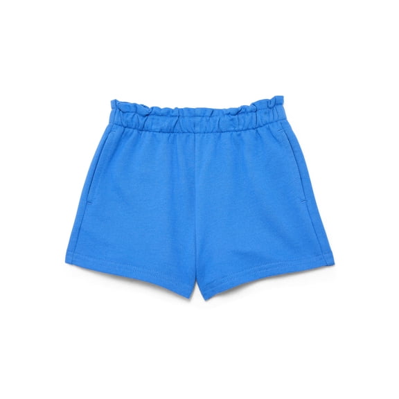 Wonder Nation Toddler Girls Pull On Knit Shorts, Sizes 18M-5T