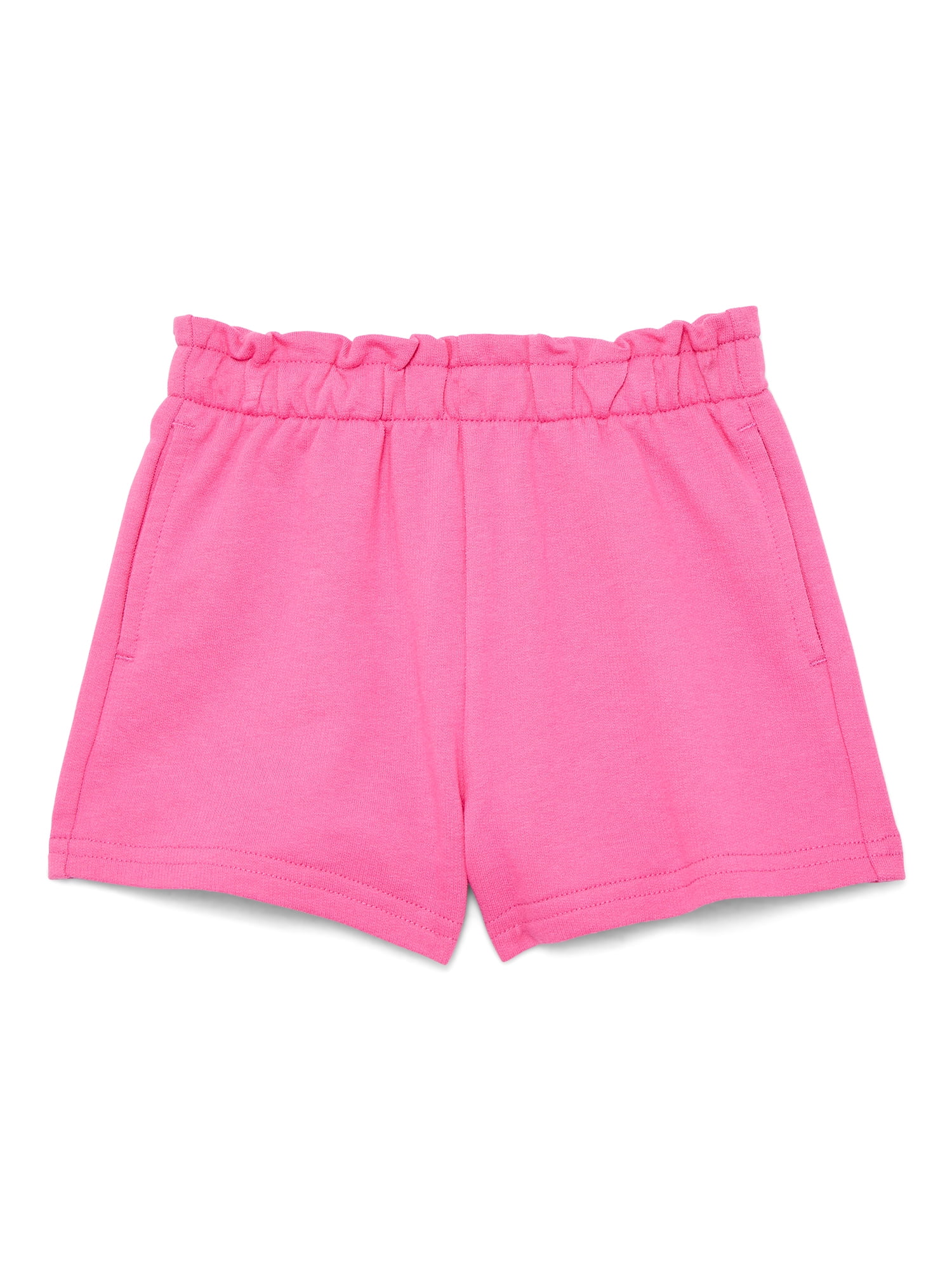 Wonder Nation Toddler Girls Pull On Knit Shorts, Sizes 18M-5T