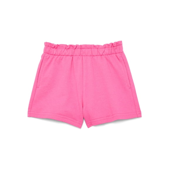 Wonder Nation Toddler Girls Pull On Knit Shorts, Sizes 18M-5T