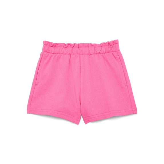 Wonder Nation Toddler Girls Pull On Knit Shorts, Sizes 18M-5T