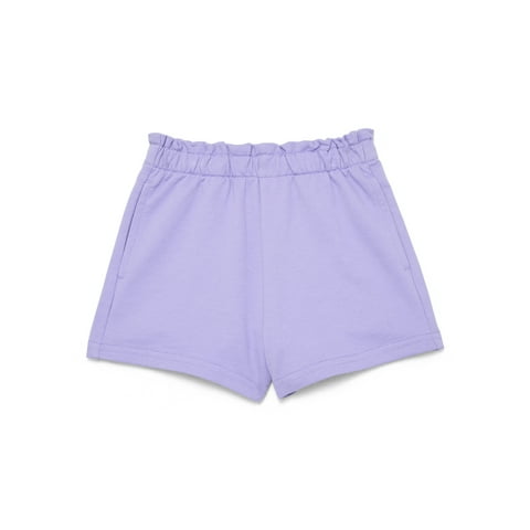 Wonder Nation Toddler Girls Pull On Knit Shorts, Sizes 18M-5T