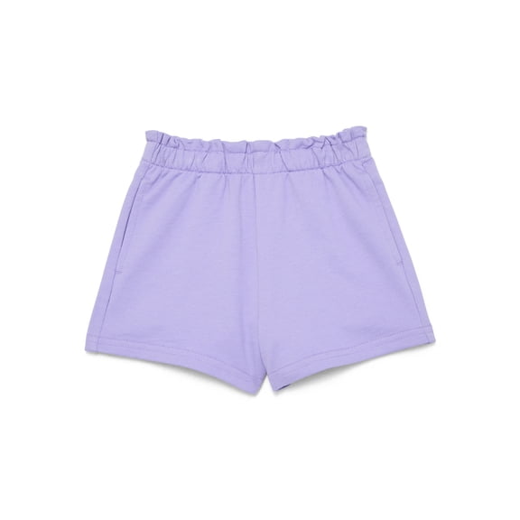 Wonder Nation Toddler Girls Pull On Knit Shorts, Sizes 18M-5T