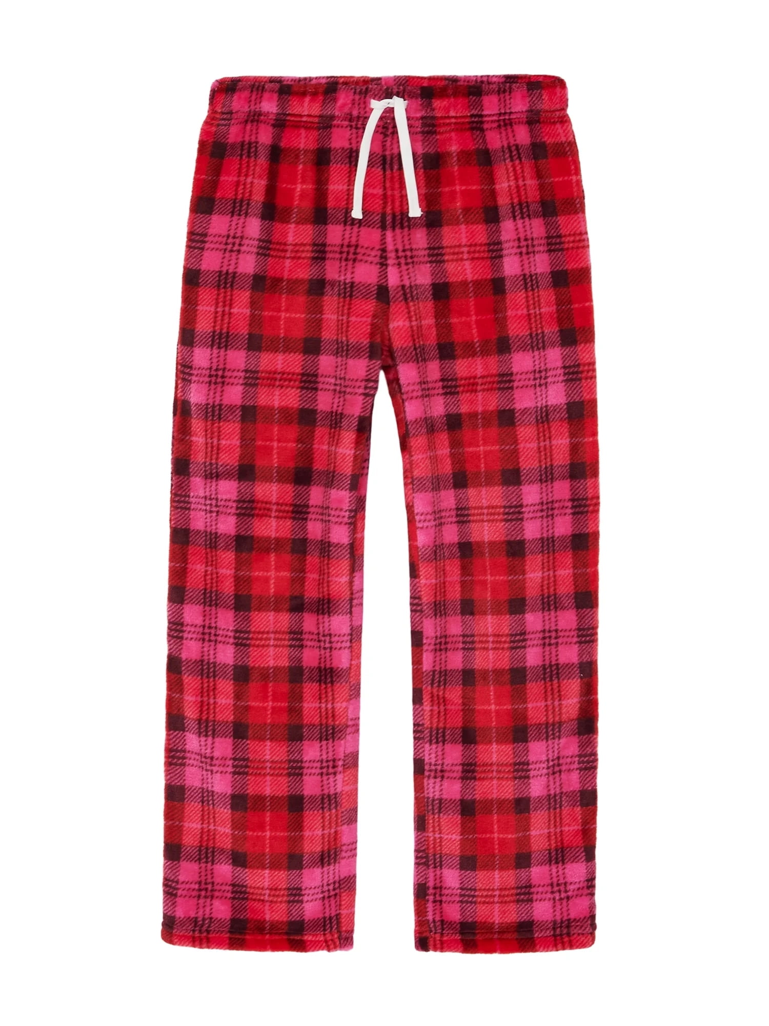 Wonder Nation Girls Straight Leg Sleep Pants, Sizes 4-18