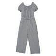 thumbnail image 1 of Wonder Nation Girls Smocked Jumpsuit, Sizes 4-16 & Plus, 1 of 3