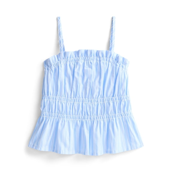 Wonder Nation Girls Smocked Top, Sizes 4-18