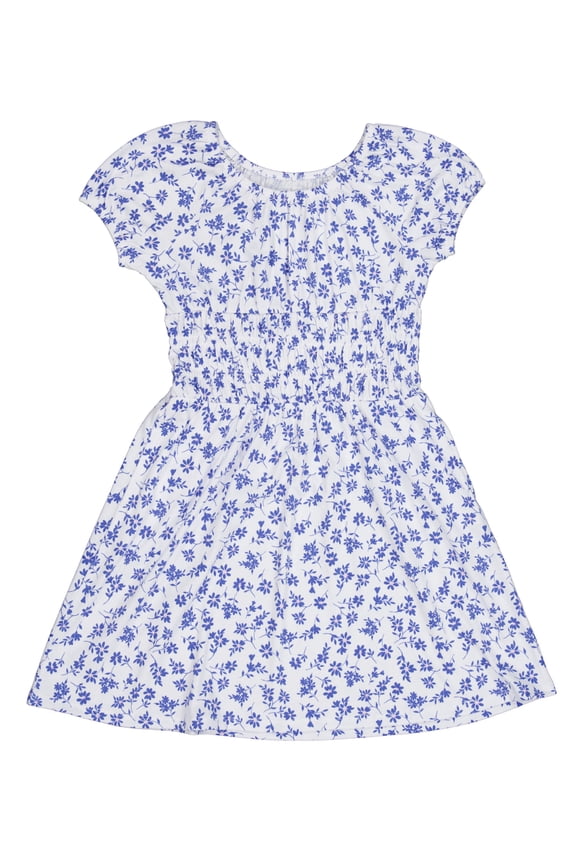 Girls Smocked Waist Dress, Sizes 4-18 & Plus