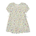 thumbnail image 1 of Wonder Nation Girls Print Smock Dress with Puff Sleeves, Sizes 4-18 & Plus, 1 of 3