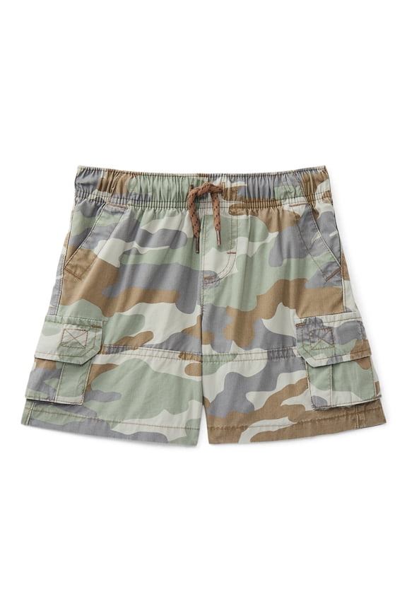 Boys Soft Cargo Shorts, Sizes XS-XXL & Husky