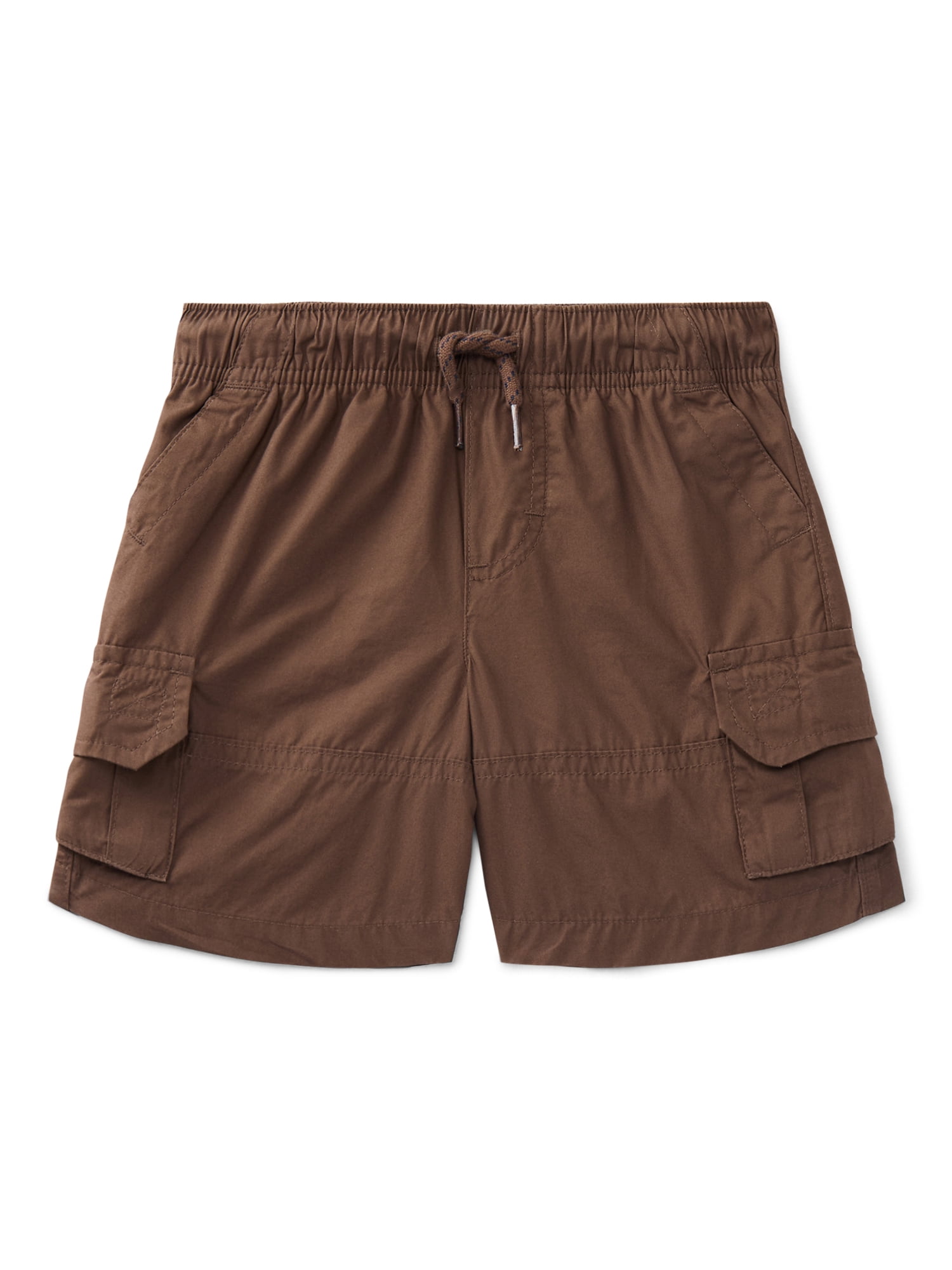 Wonder Nation Boys Soft Cargo Shorts, Sizes XS-XXL & Husky