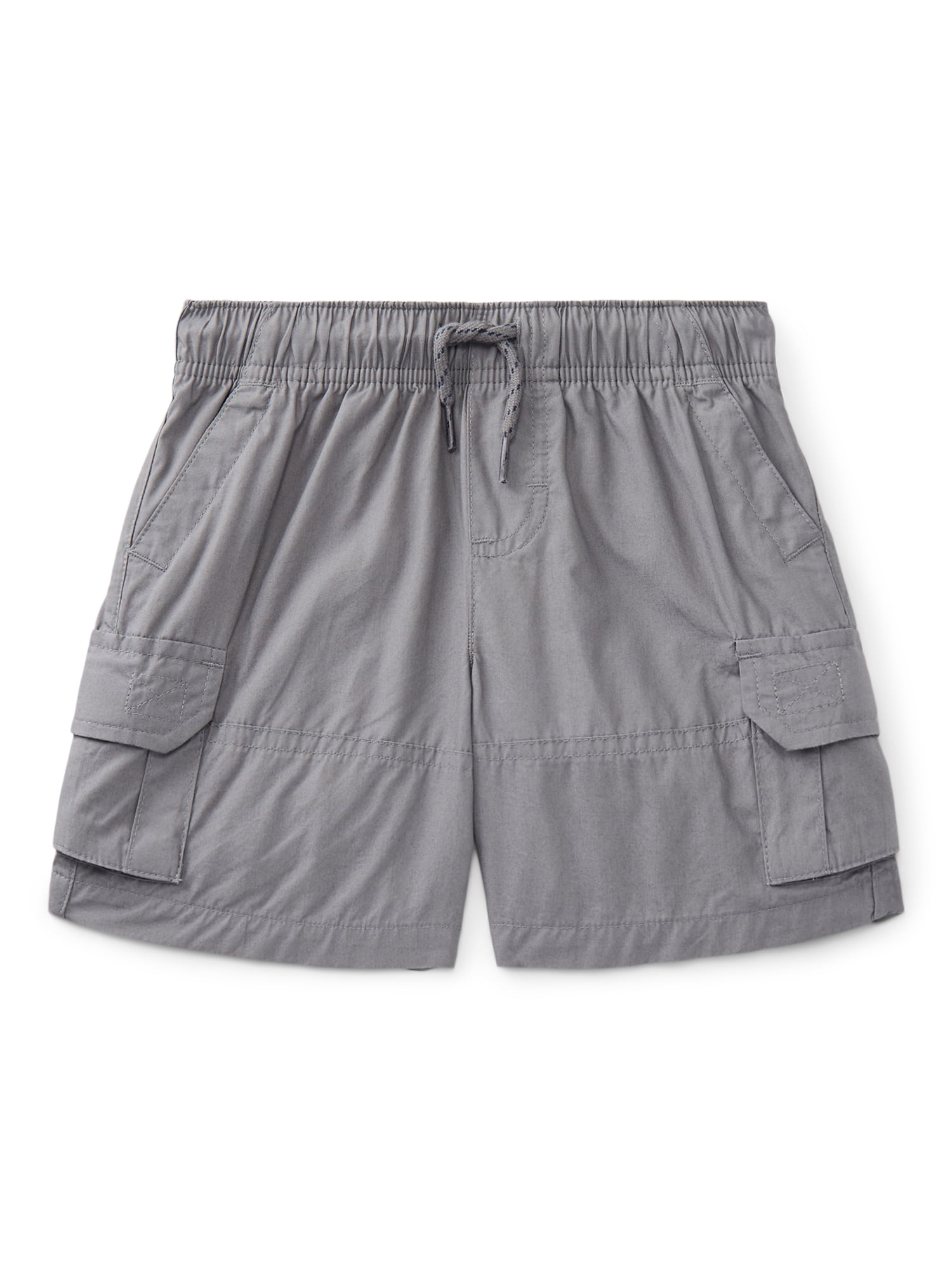 Wonder Nation Boys Soft Cargo Shorts, Sizes XS-XXL & Husky