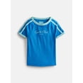 thumbnail image 1 of Wonder Nation Girls Sporty Graphic Top with Short Sleeves, Sizes 4-18 & Plus, 1 of 3