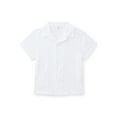 thumbnail image 1 of Wonder Nation Boys Cotton Button Up Top with Short Sleeves, Sizes XS-XXL, 1 of 3
