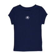Short Sleeve Fashion Knit Tee, Sizes 4-18