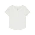 thumbnail image 1 of Wonder Nation Girls Short Sleeve Henley Knit Top, Sizes 4-18 & Plus, 1 of 4