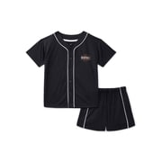 Boys Jersey Top and Shorts Pajama Set, 2-Piece, Sizes 4-18