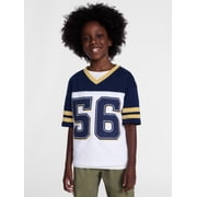 Wonder Nation Boys' Graphic Oversized Jersey Tee with Short Sleeves, Sizes 4-18 & Husky
