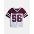 thumbnail image 1 of Wonder Nation Boys' Graphic Oversized Jersey Tee with Short Sleeves, Sizes 4-18 & Husky, 1 of 4