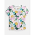 thumbnail image 1 of Wonder Nation Girls Kid Tough Tee with Short Sleeves, Sizes 4-18 & Plus, 1 of 3