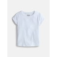thumbnail image 1 of Wonder Nation Girls Kid Tough Tee with Short Sleeves, Sizes 4-18 & Plus, 1 of 3