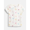 thumbnail image 1 of Wonder Nation Girls Kid Tough Tee with Short Sleeves, Sizes 4-18 & Plus, 1 of 3