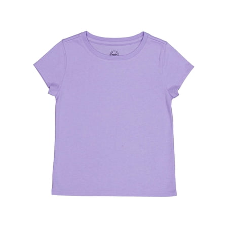 Wonder Nation Girls Kid Tough Short-Sleeve Tee, Sizes 4-18 & Plus