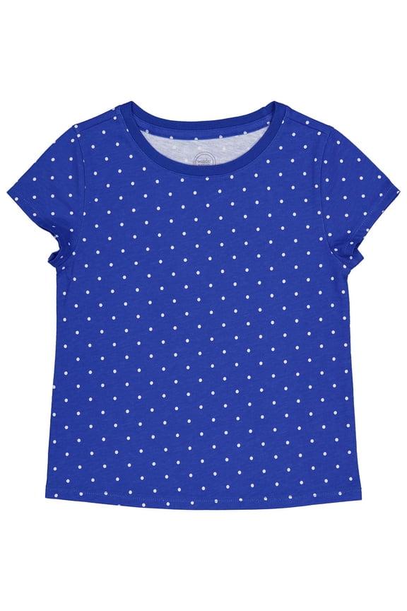Girls Kid Tough Tee with Short Sleeves, Sizes 4-18 & Plus