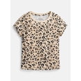 thumbnail image 1 of Wonder Nation Girls Kid Tough Tee with Short Sleeves, Sizes 4-18 & Plus, 1 of 3