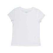 Girls Kid Tough Tee with Short Sleeves, Sizes 4-18 &amp; Plus