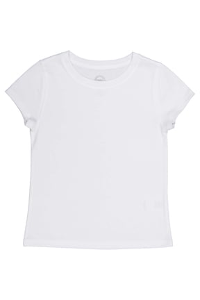 Girls Kid Tough Short Sleeve Tee, Sizes 4-18 & Plus