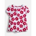 thumbnail image 1 of Wonder Nation Girls Kid Tough Tee with Short Sleeves, Sizes 4-18 & Plus, 1 of 3