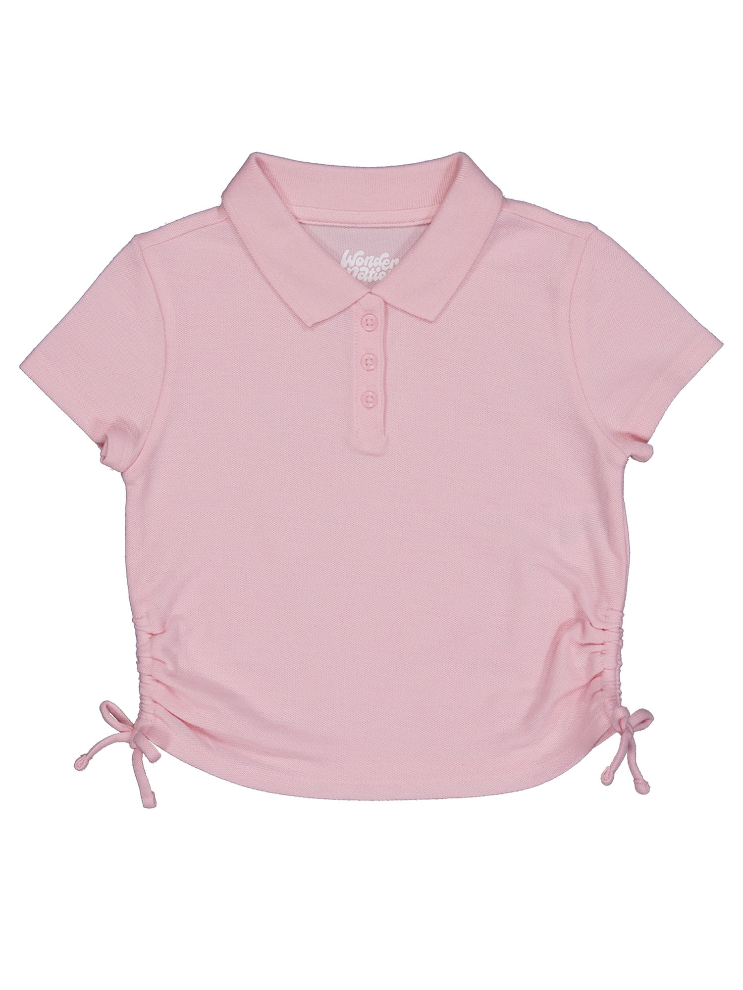 Wonder Nation Girls Short Sleeve Knit Top, Sizes 4-18 & Plus