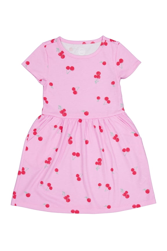 Girl's Short Sleeve Play Dress, Sizes 4-18 & Plus