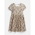 thumbnail image 1 of Wonder Nation Girl’s Play Dress with Short Sleeves, Sizes XS-XXL, 1 of 3