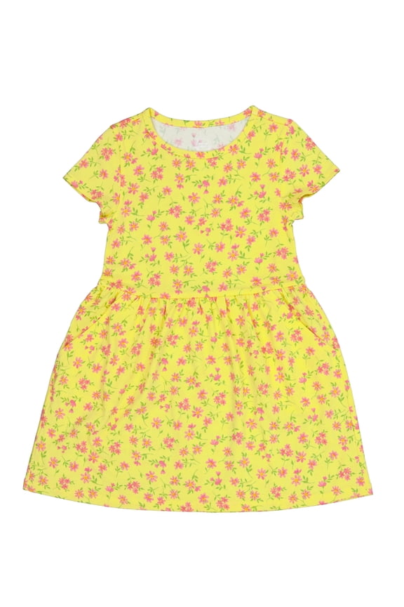 Girl's Short Sleeve Play Dress, Sizes 4-18 & Plus