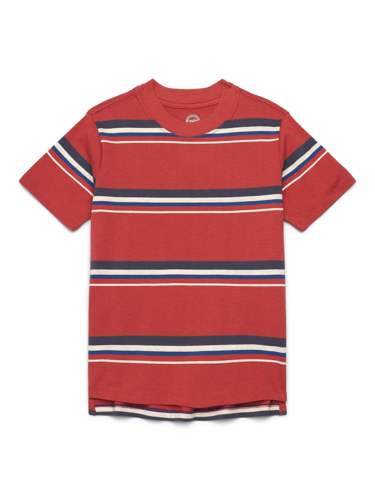 Wonder Nation Short Sleeve Stripe Tee