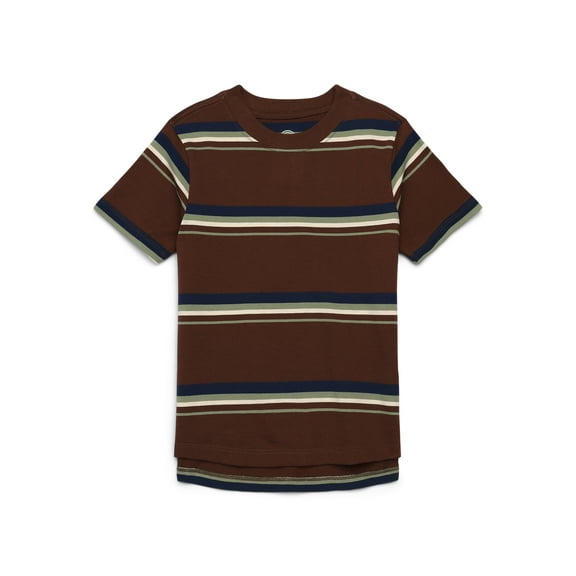 Wonder Nation Short Sleeve Stripe Tee