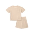 thumbnail image 1 of Wonder Nation Boys Waffle Knit Short Sleeve Top and Shorts Pajama Set, 2-Piece, Sizes 4-18, 1 of 3