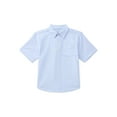 thumbnail image 1 of Wonder Nation Boys Cotton Button Down Shirt with Short Sleeves, Sizes 4/5-18 & Husky, 1 of 3