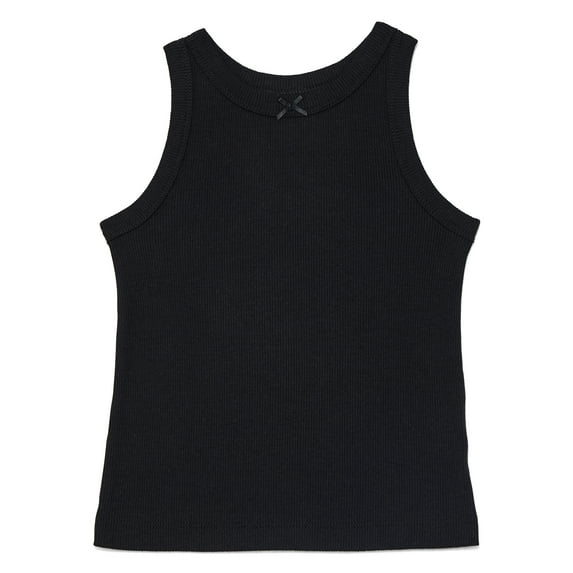 Wonder Nation Toddler Girls Ribbed Tank Top, Sizes 18M-5T