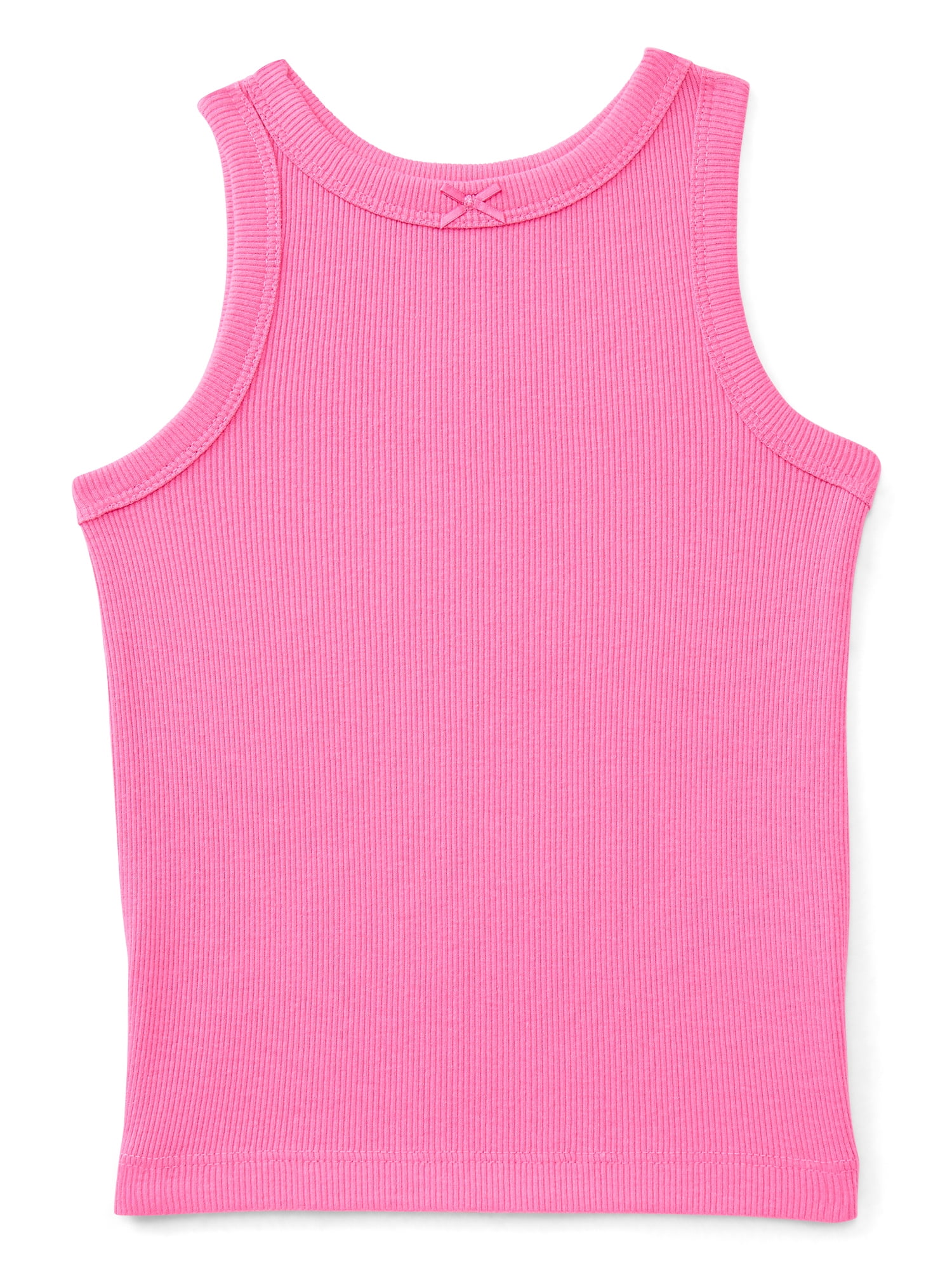 Wonder Nation Toddler Girls Ribbed Tank Top, Sizes 18M-5T - Walmart.com