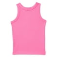 thumbnail image 1 of Wonder Nation Toddler Girls Ribbed Tank Top, Sizes 18M-5T, 1 of 3