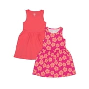 Girls Tank Play Dress 2pk, Sizes 4-18 & Plus