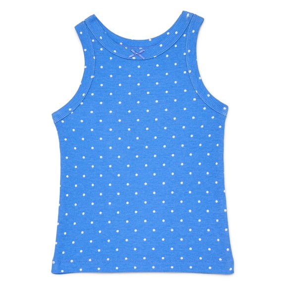 Wonder Nation Toddler Girls Ribbed Tank Top, Sizes 18M-5T