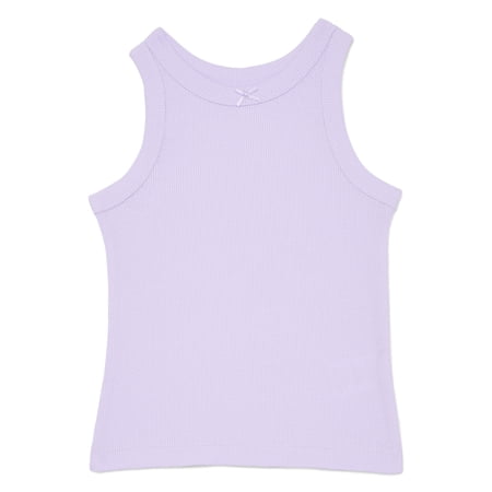 Wonder Nation Toddler Girls Ribbed Tank Top, Sizes 18M-5T