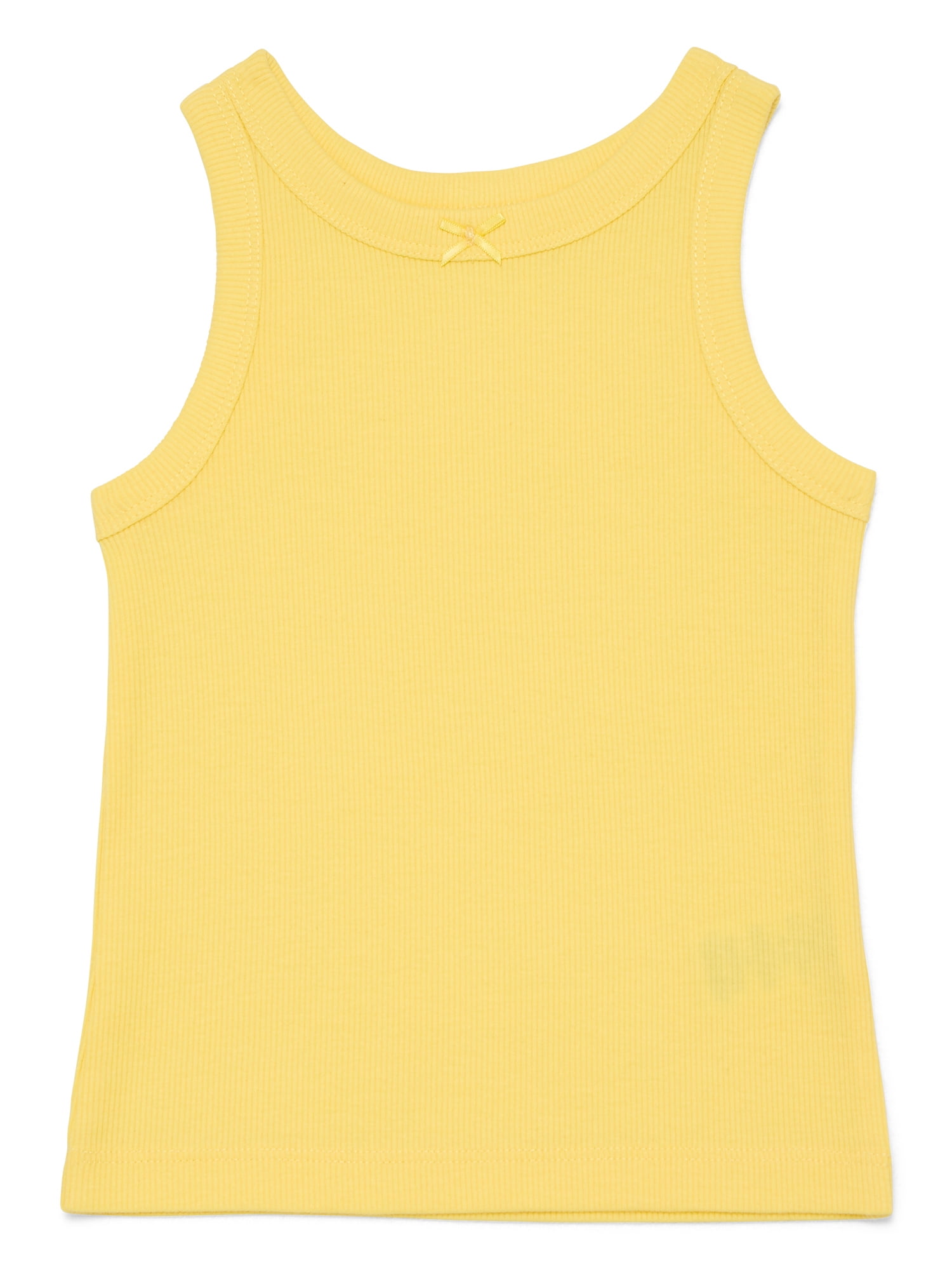 Wonder Nation Toddler Girls Ribbed Tank Top, Sizes 18M-5T