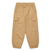 Wonder Nation Baby and Toddler Boys Cotton Cargo Jogger Pants, Sizes 12M-5T