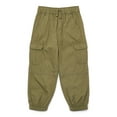 thumbnail image 1 of Wonder Nation Baby and Toddler Boys Cotton Cargo Jogger Pants, Sizes 12M-5T, 1 of 1