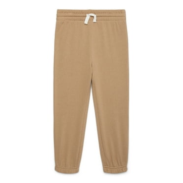 Wonder Nation Toddler Boys Fleece Jogger Pants, Sizes 12M-5T