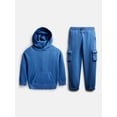 thumbnail image 1 of Wonder Nation Toddler Boys Fleece Hoodie and Cargo Pants Set, 2 Piece, Sizes 12M-5T, 1 of 5