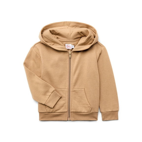 Wonder Nation Toddler Full Zip Hoodie, Sizes 12M-5T